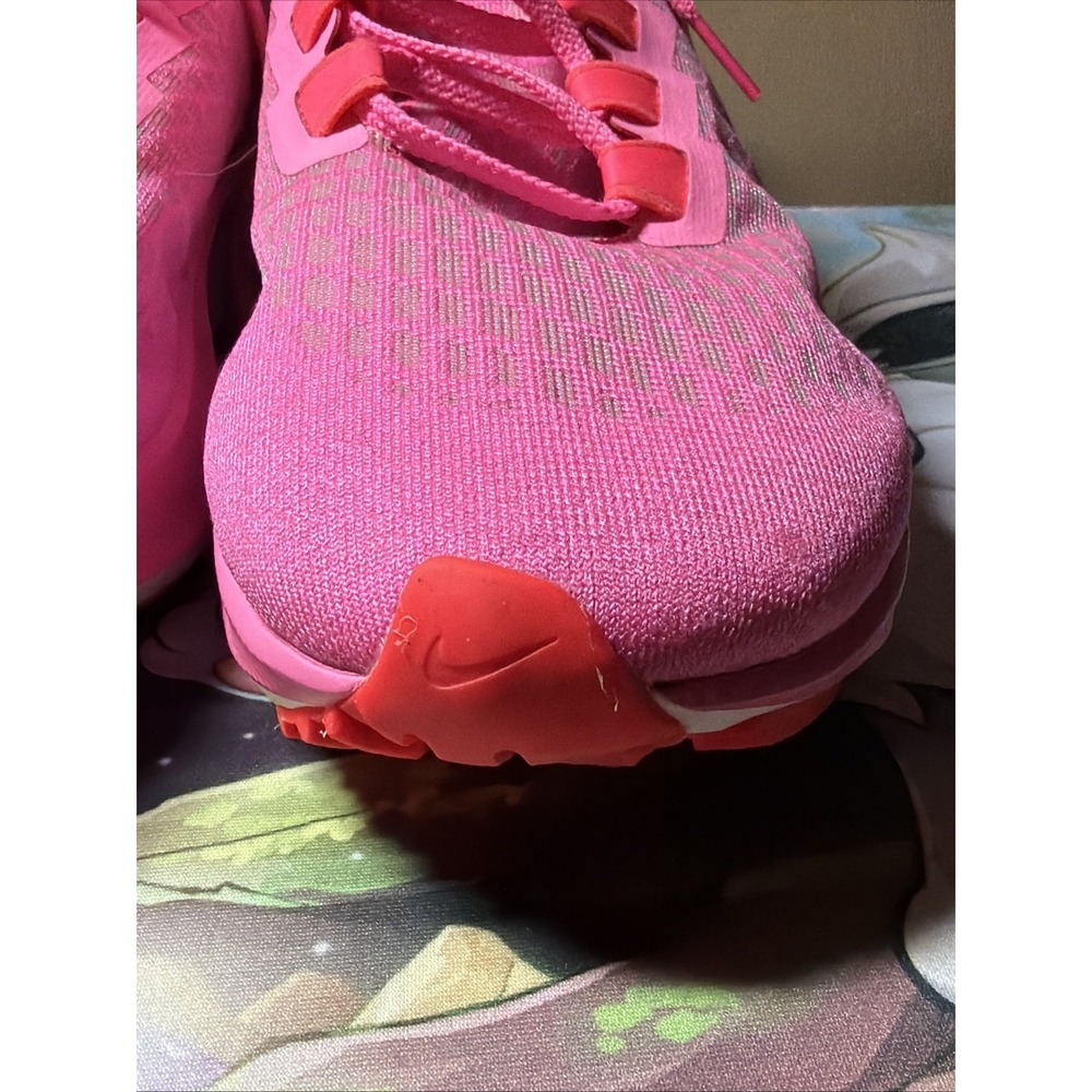 Nike Air Zoom Pegasus 37 Womens size 11 Running Shoes Pink Orange - Picture 6 of 15